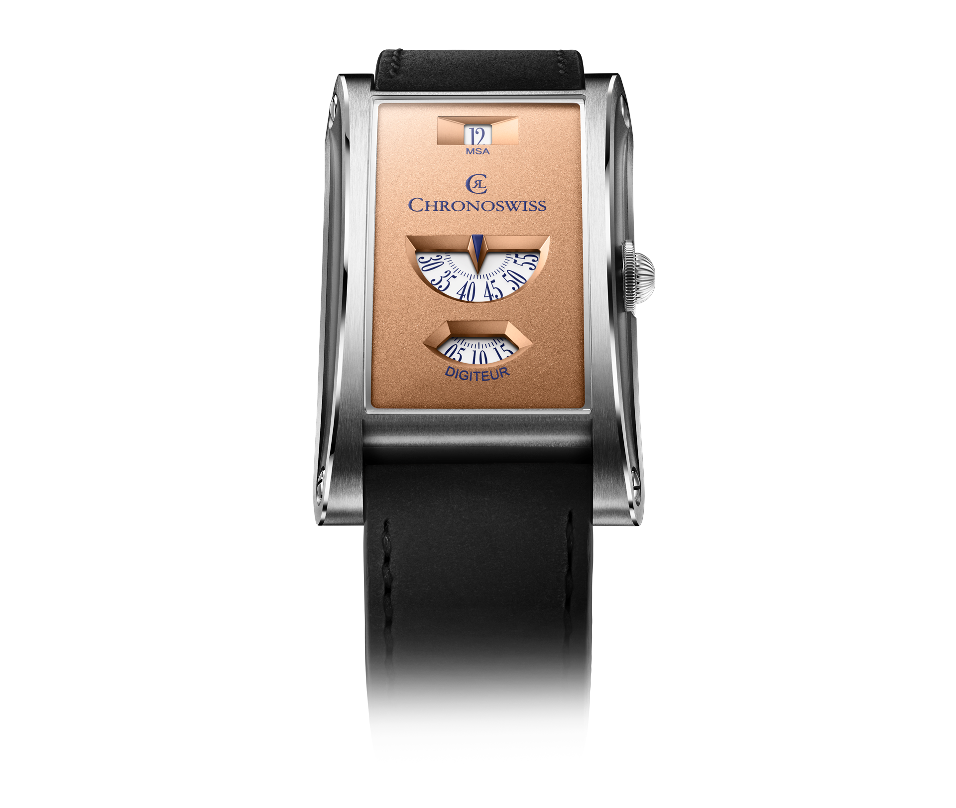 Chronoswiss Uhr Neo Digiteur Sand bei Krebber Rheydt CH-1373