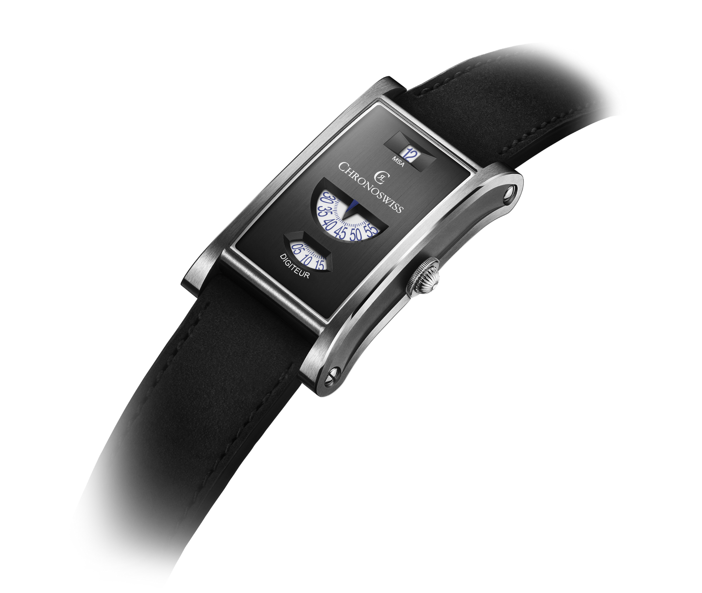 Chronoswiss Uhr Neo Digiteur Granite CH-1373.2-ANSI limitiert auf 99 stück bei Krebber Rheydt