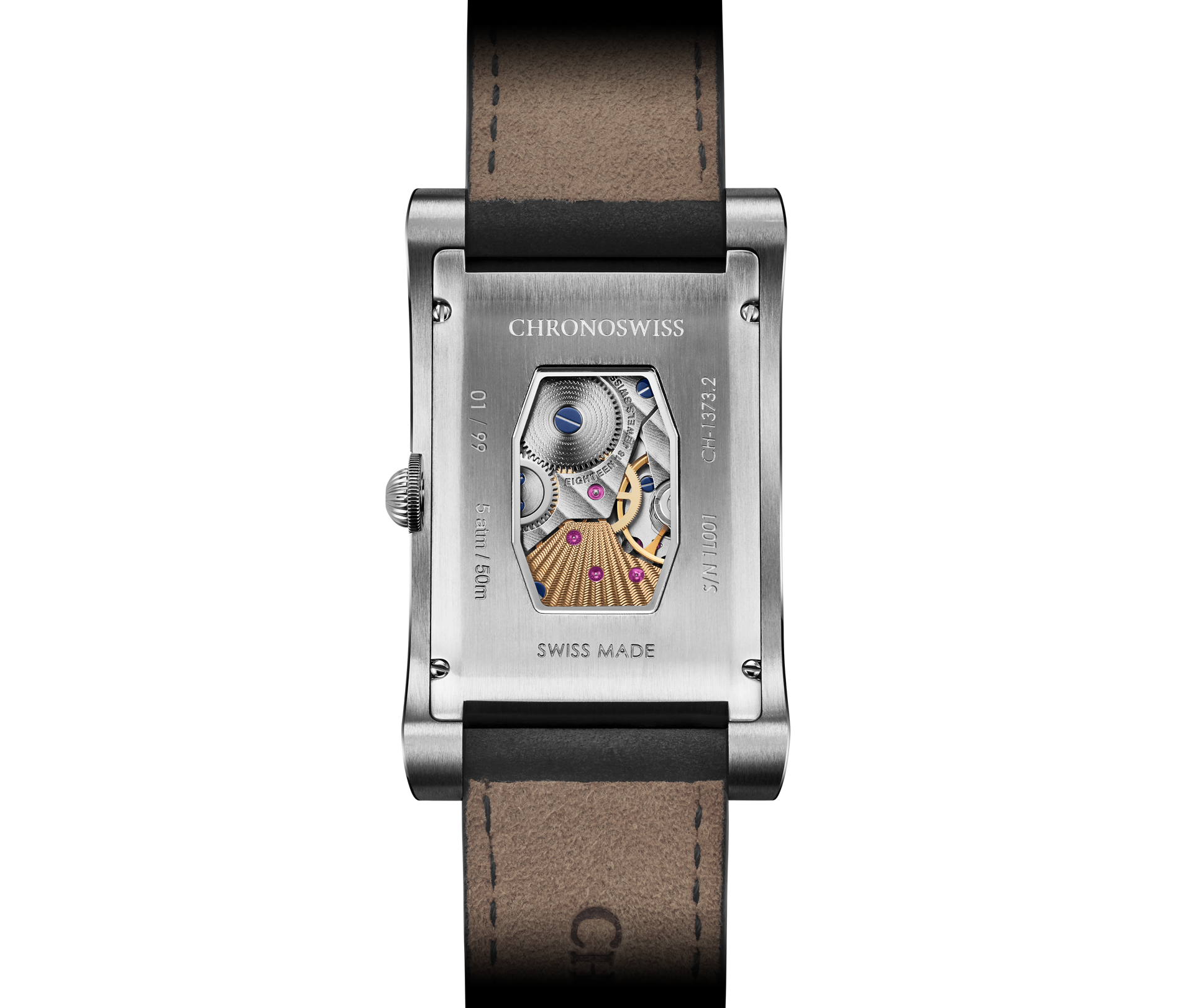 Chronoswiss Uhr Neo Digiteur Granite CH-1373.2-ANSI limitiert auf 99 stück bei Krebber Rheydt