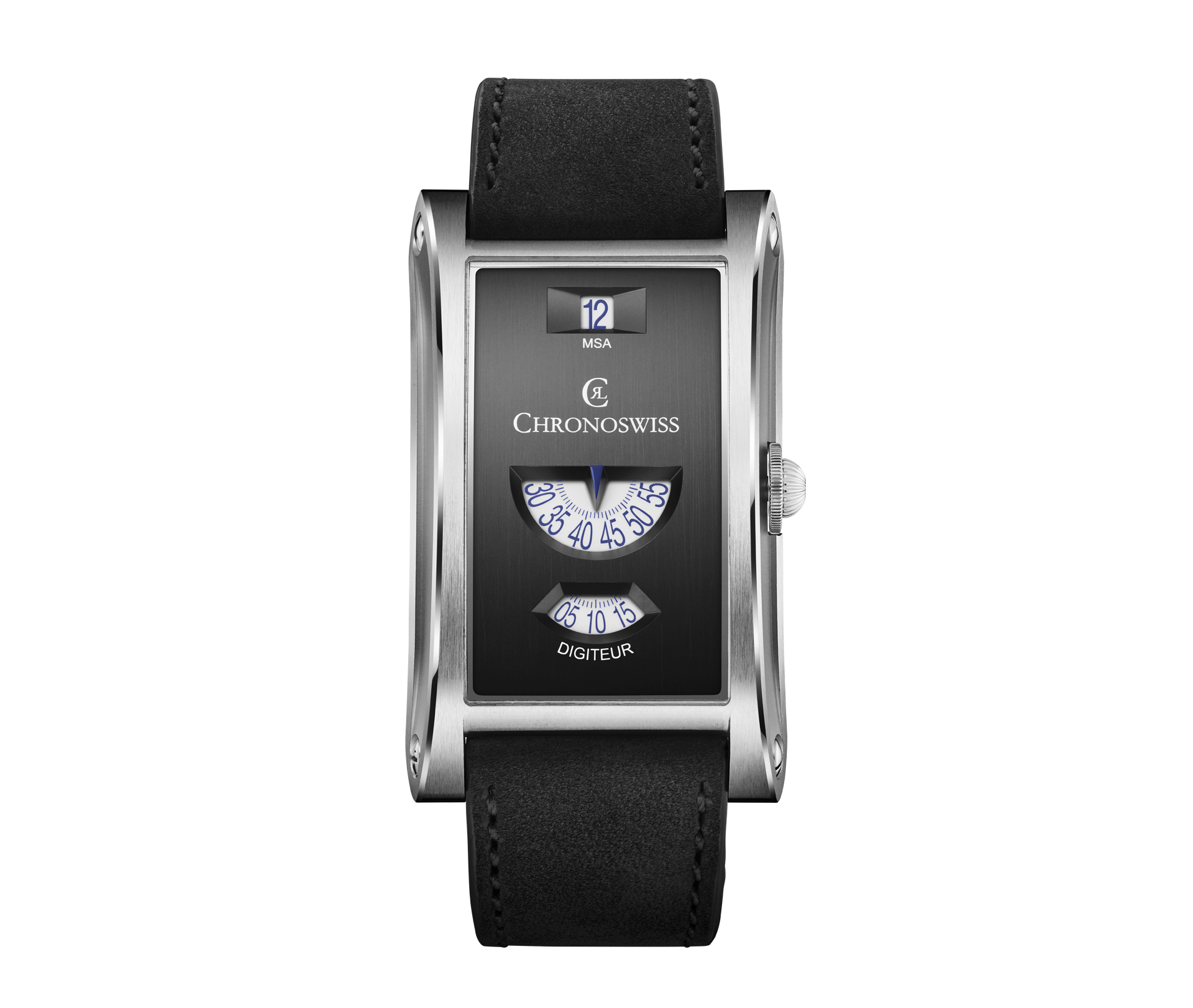 Chronoswiss Uhr Neo Digiteur Granite CH-1373.2-ANSI limitiert auf 99 stück bei Krebber Rheydt