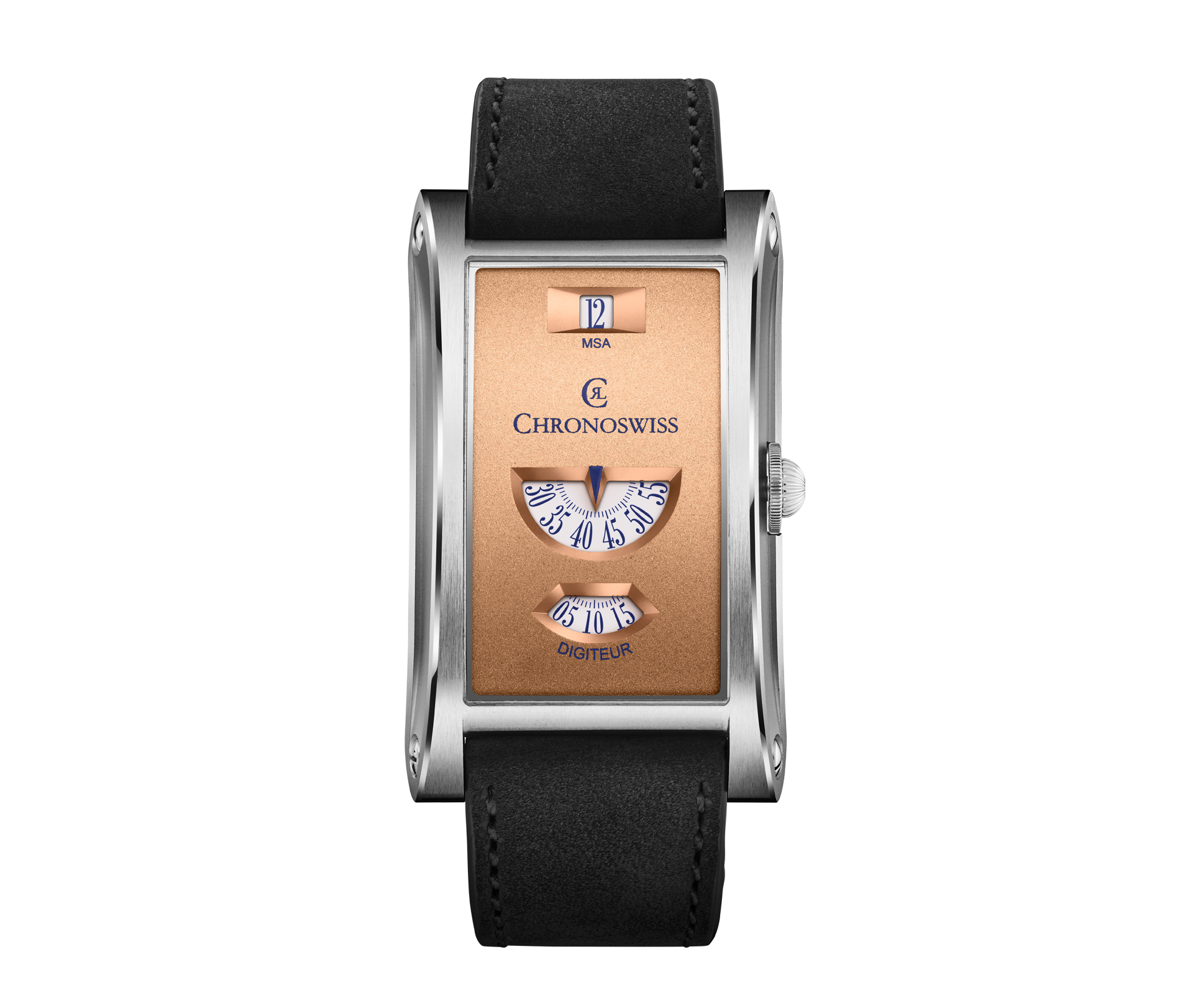 Chronoswiss Uhr Neo Digiteur Sand bei Krebber Rheydt CH-1373