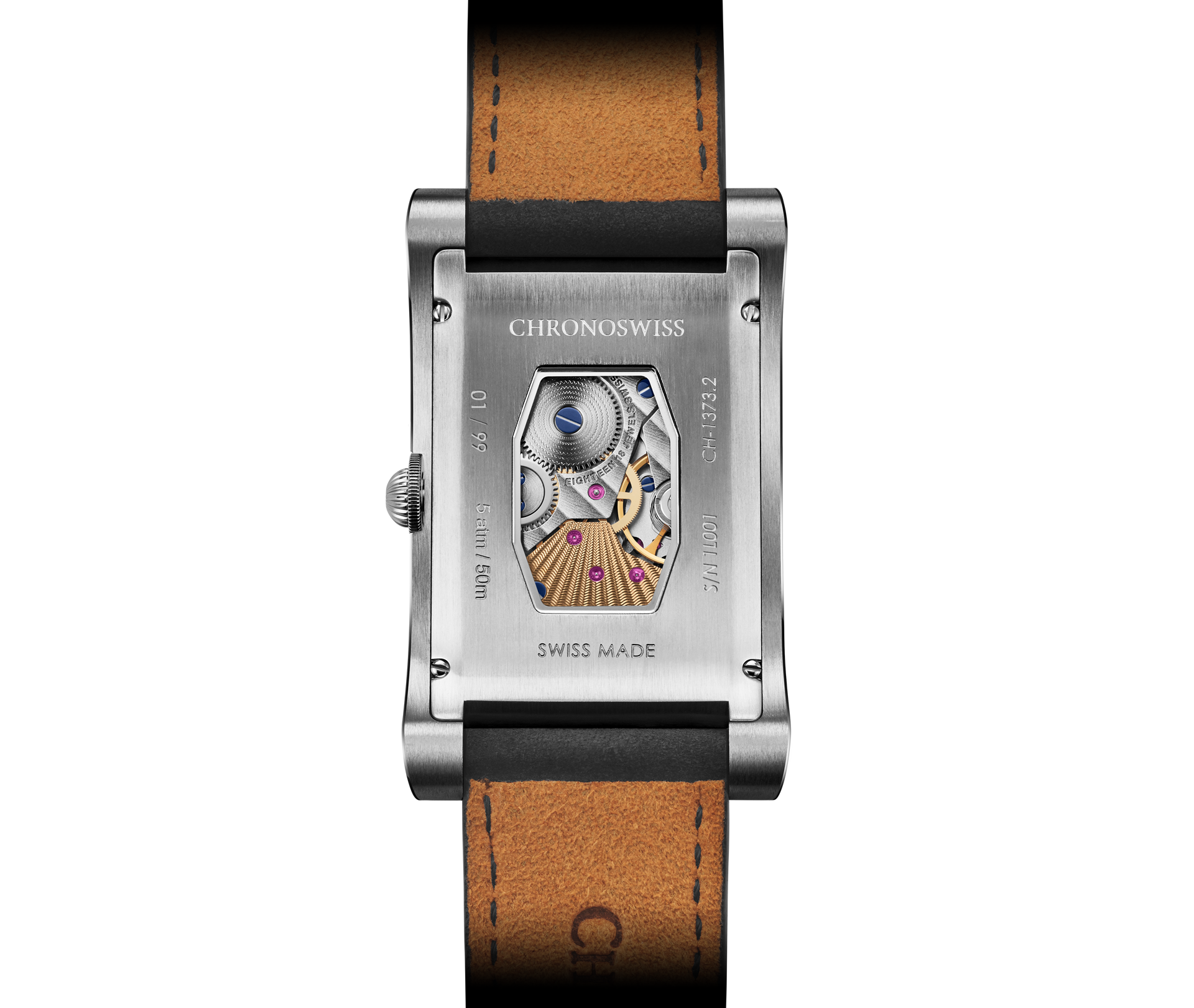 Chronoswiss Uhr Neo Digiteur Sand bei Krebber Rheydt CH-1373