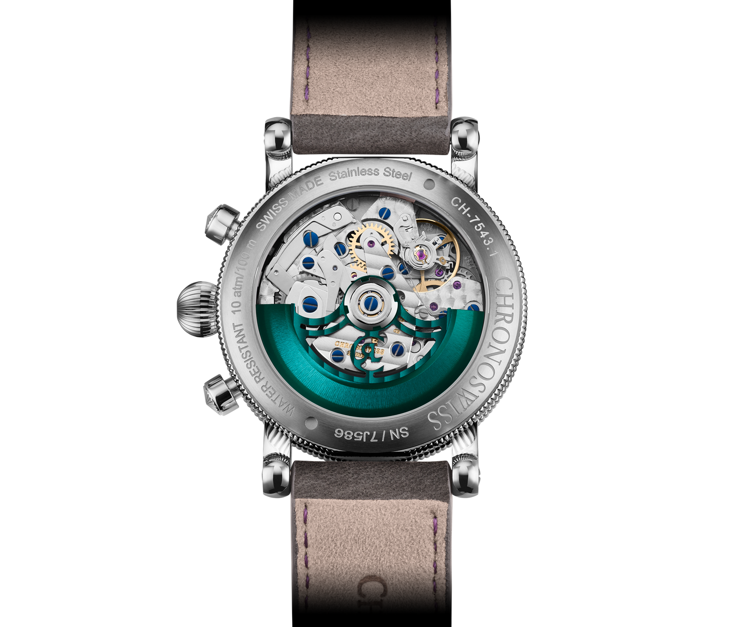 Chronoswiss Uhr CH-7543L-DGR Lunar Chronograph Aurora bei Juwelier Krebber in Mönchengladbach-Rheydt