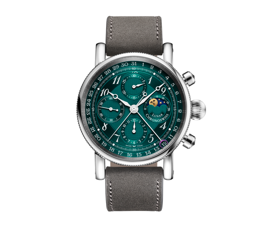 Chronoswiss Uhr CH-7543L-DGR Lunar Chronograph Aurora bei Juwelier Krebber in Mönchengladbach-Rheydt