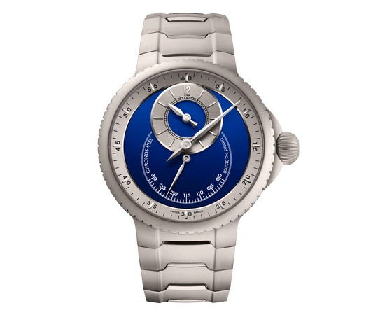 Chronoswiss Pulse One Blue limitierte aus 100 Exemplaren Juwelier Krebber Mönchengladbach Rheydt