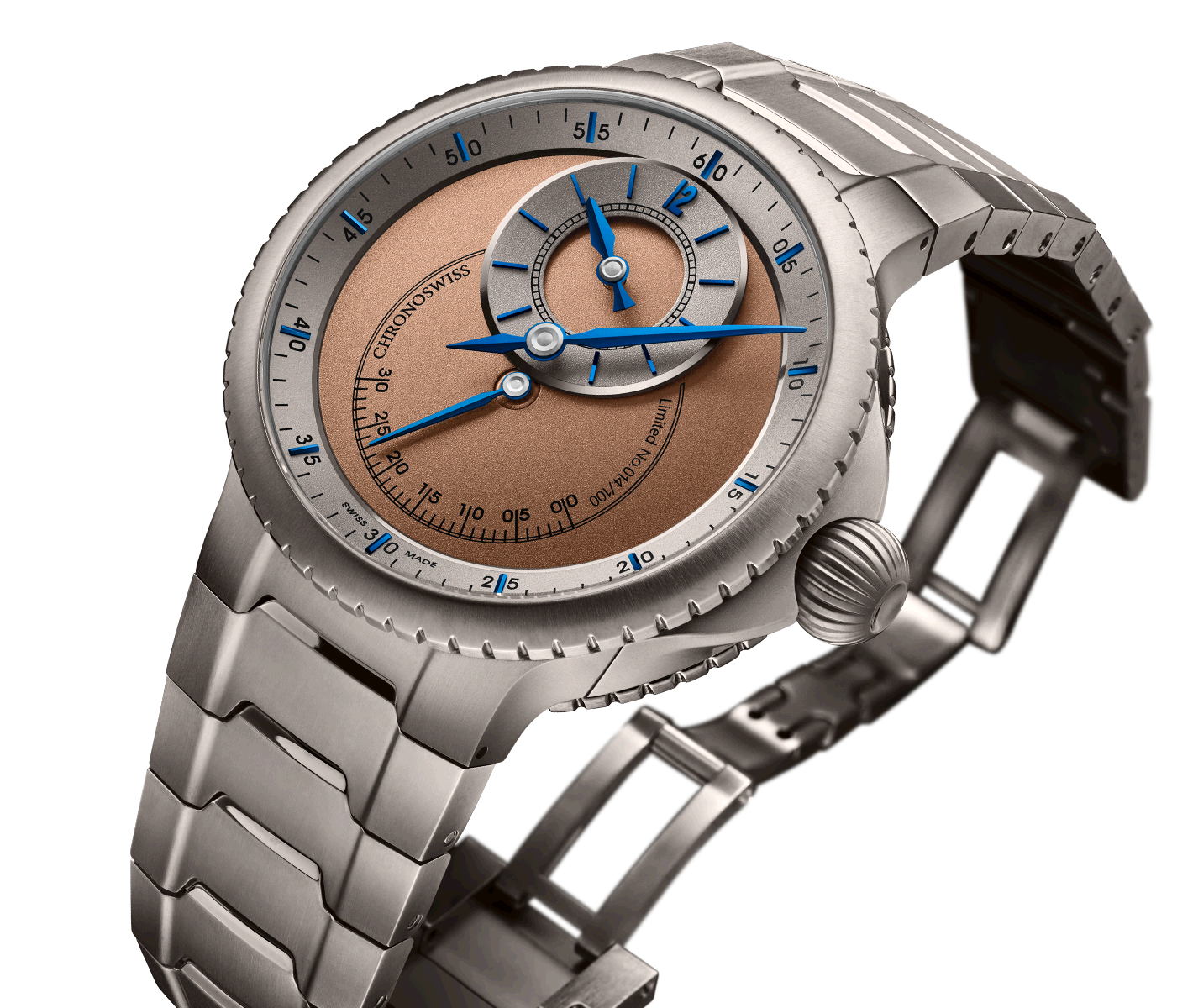 Chronoswiss Pulse One Sand limitierte aus 100 exemplaren Juwelier Krebber Mönchengladbach Rheydt