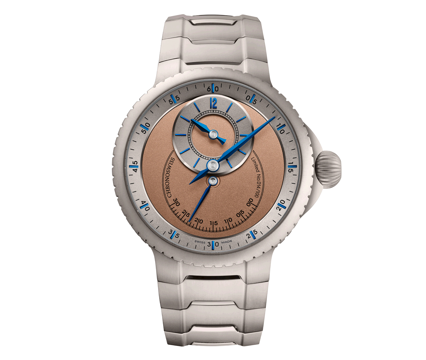 Chronoswiss Pulse One Sand limitierte aus 100 exemplaren Juwelier Krebber Mönchengladbach Rheydt
