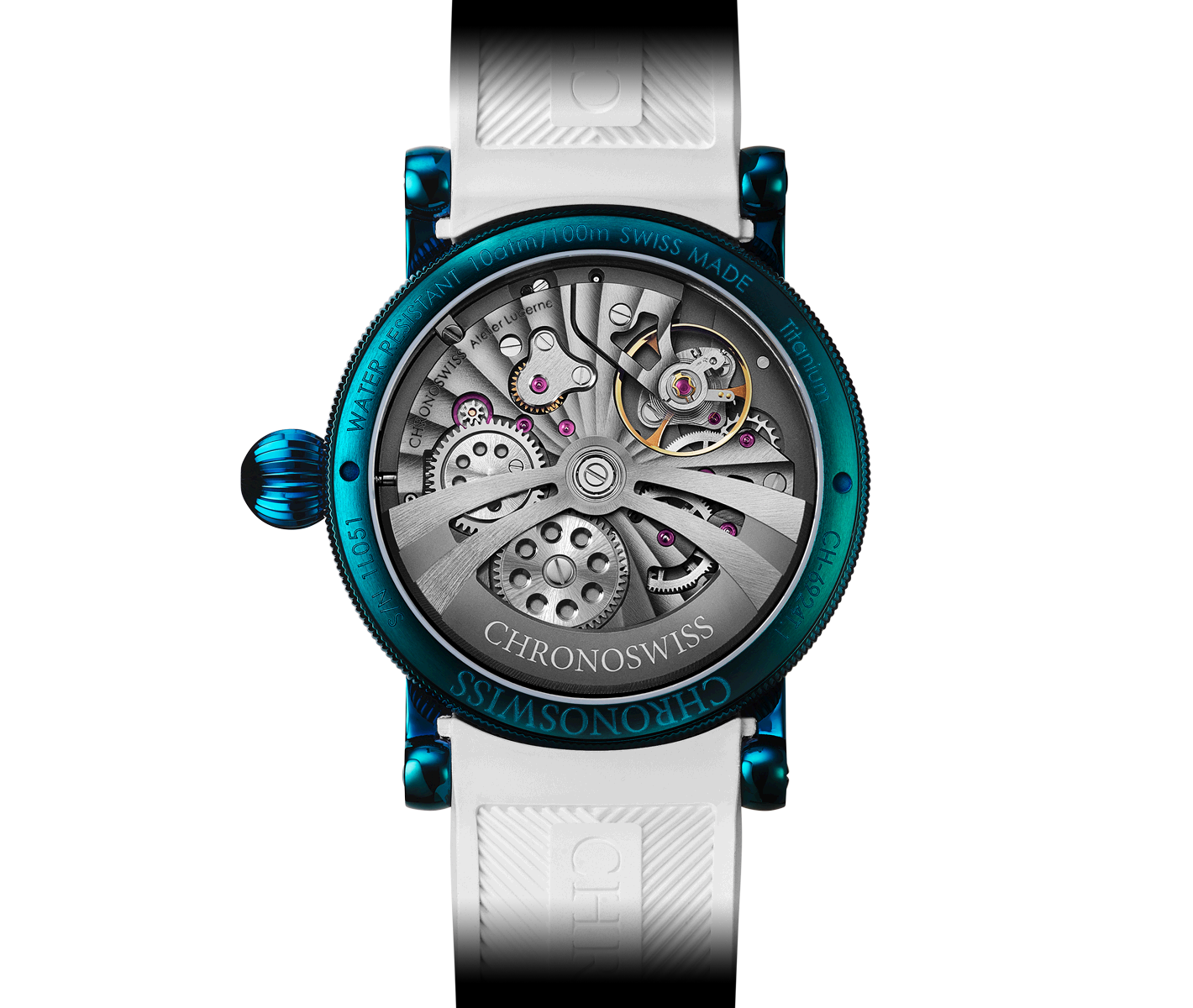 Chronoswiss ReSec Snake CH-6924T.1-GRBL Uhr Juwelier Krebber Mönchengladbach Rheydt