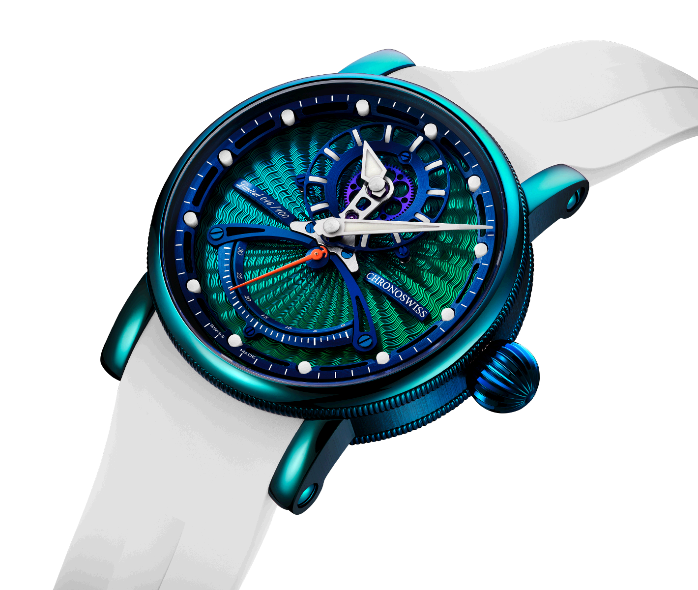 Chronoswiss ReSec Snake CH-6924T.1-GRBL Uhr Juwelier Krebber Mönchengladbach Rheydt