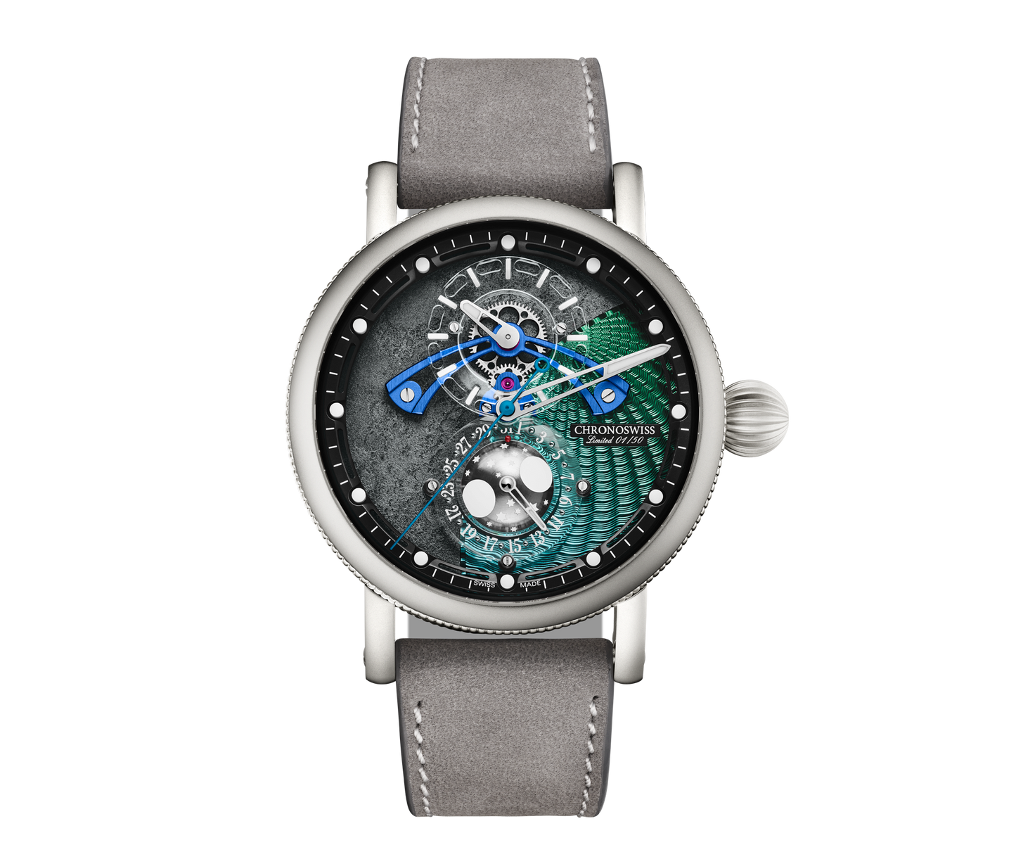 Chronoswiss Space Timer Gravity Limitierte Edition Uhr CH-9343M.2-MOPA Juwelier Krebber Rheydt