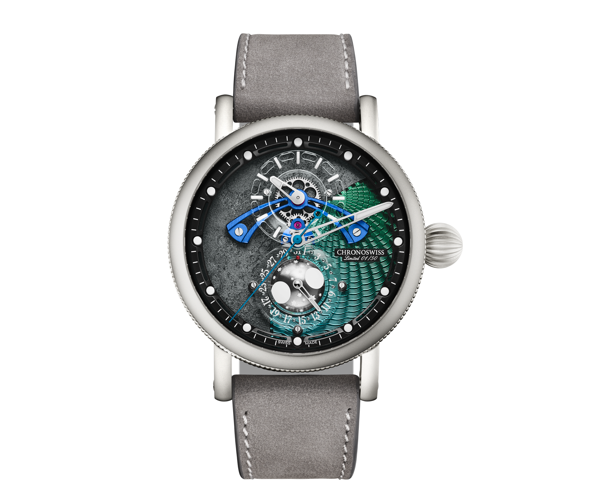 Chronoswiss Space Timer Gravity Limitierte Edition Uhr CH-9343M.2-MOPA Juwelier Krebber Rheydt