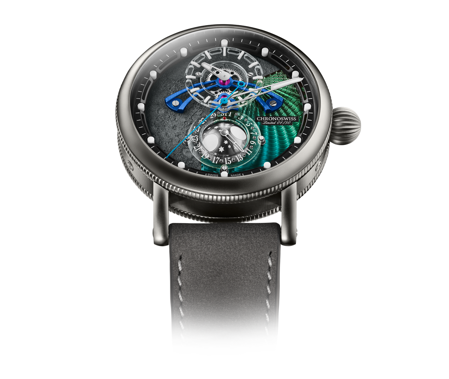 Chronoswiss Space Timer Gravity Limitierte Edition Uhr CH-9343M.2-MOPA Juwelier Krebber Rheydt