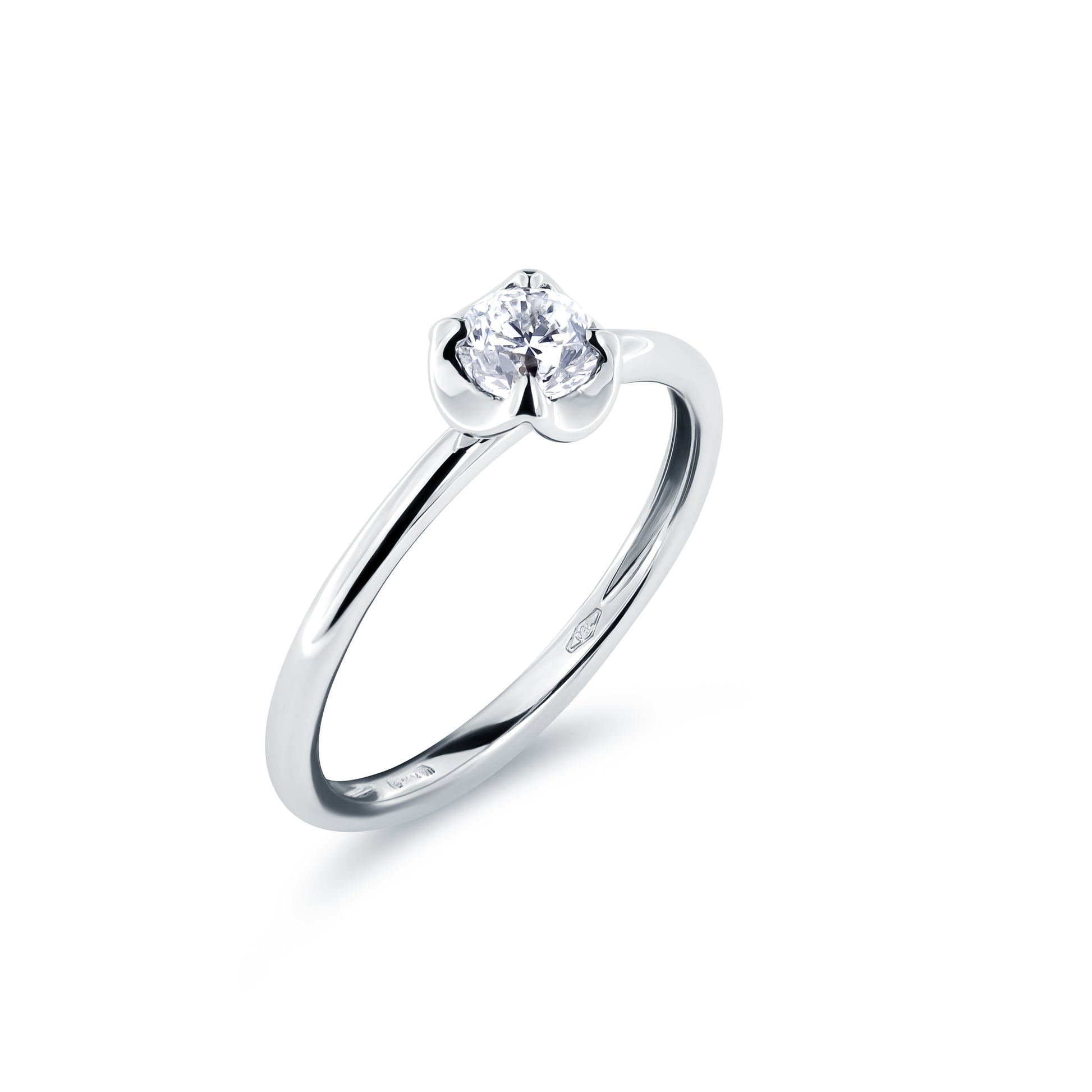 Archetti Ring mit Diamant aus 18 Karat Gold aus der Kollektion Krebber Colors bei Juwelier Krebber in Mönchengladbach-Rheydt