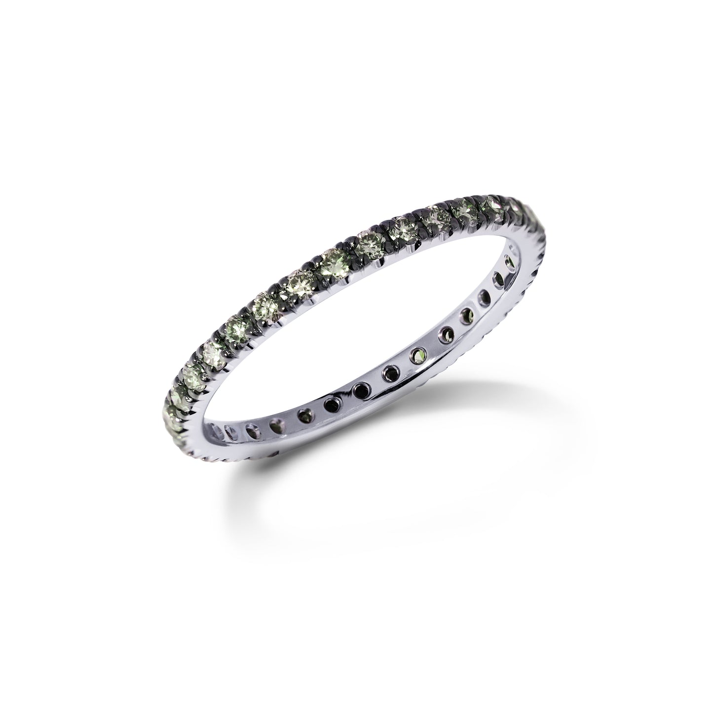 Ring mit farbigem Saphir 0,68 ct aus 18 Karat Gold aus der Kollektion Krebber Colors bei Juwelier Krebber in Mönchengladbach-Rheydt