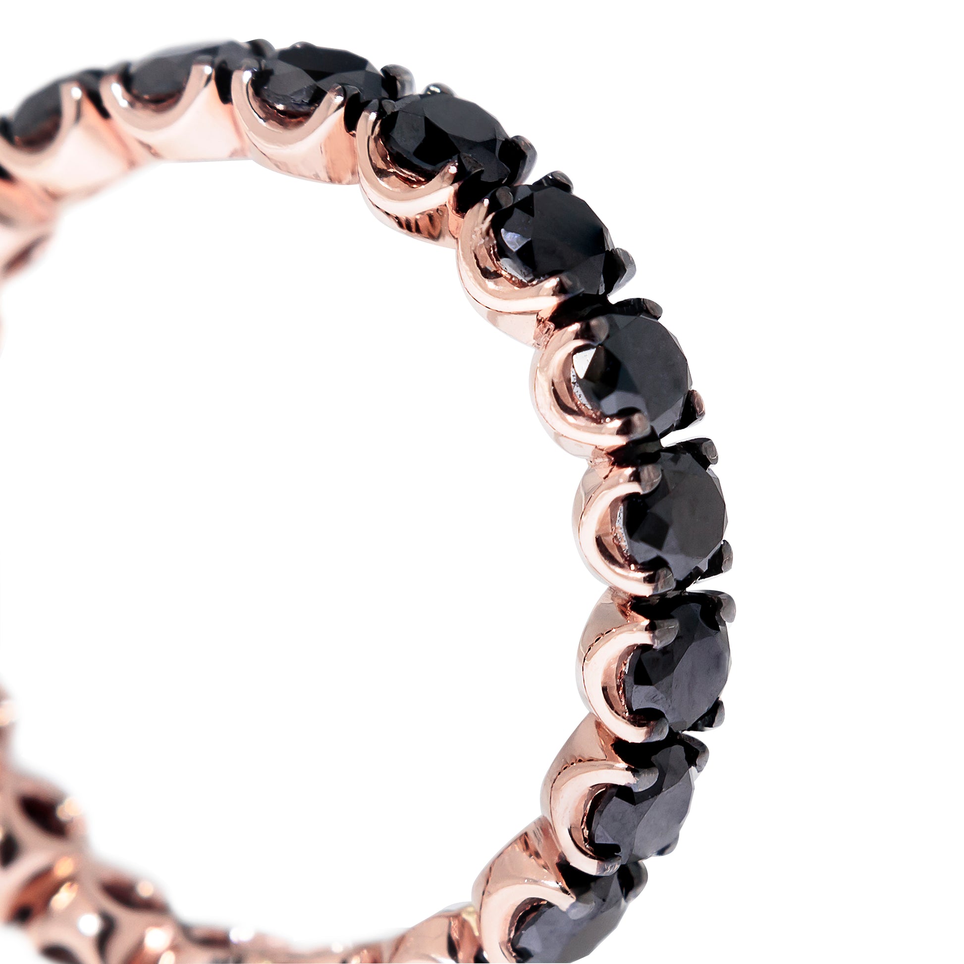 Ring mit schwarzem Diamant 2,63 ct aus 18 Karat Gold aus der Kollektion Krebber Colors bei Juwelier Krebber in Mönchengladbach-Rheydt