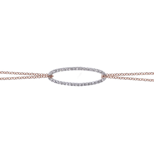 Armband mit Diamanten aus 18 Karat Gold aus der Kollektion Krebber Colors bei Juwelier Krebber in Mönchengladbach-Rheydt