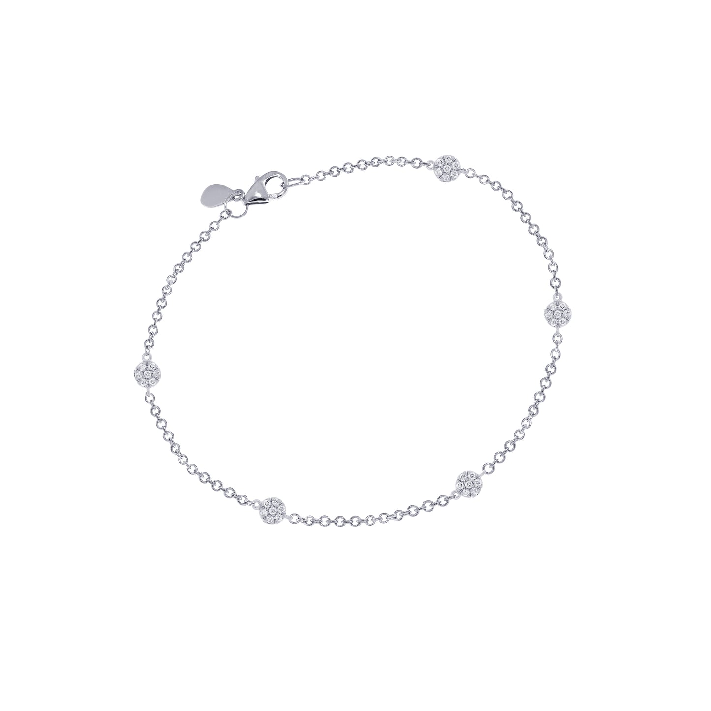 Twice as nice Armband mit Diamanten aus 18 Karat Gold aus der Kollektion Krebber Colors bei Juwelier Krebber in Mönchengladbach-Rheydt