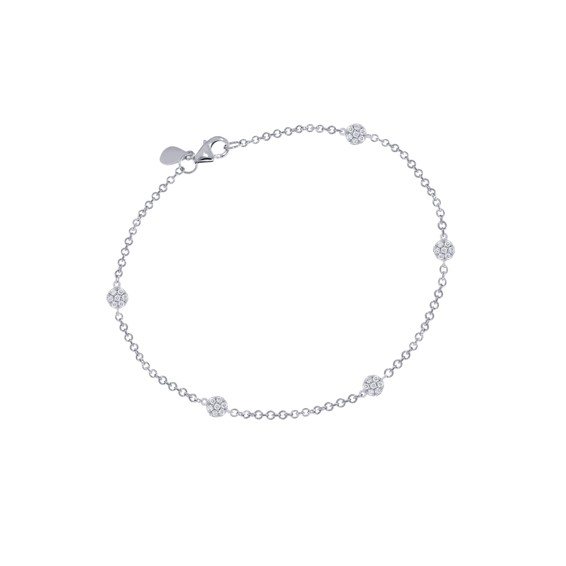 Twice as nice Armband mit Diamanten aus 18 Karat Gold aus der Kollektion Krebber Colors bei Juwelier Krebber in Mönchengladbach-Rheydt