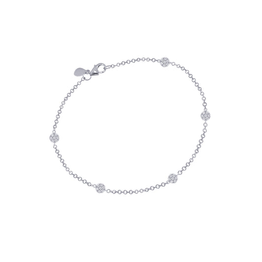 Twice as nice Armband mit Diamanten aus 18 Karat Gold aus der Kollektion Krebber Colors bei Juwelier Krebber in Mönchengladbach-Rheydt