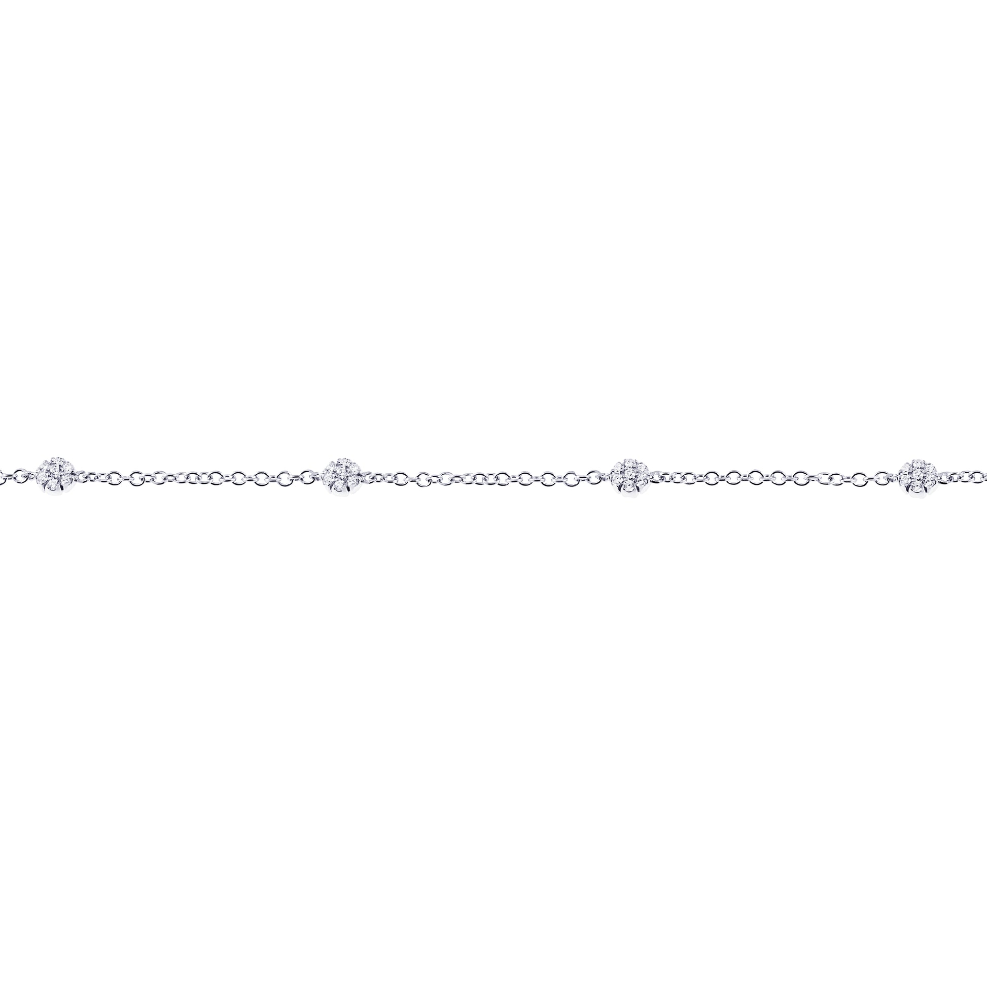 Twice as nice Armband mit Diamanten aus 18 Karat Gold aus der Kollektion Krebber Colors bei Juwelier Krebber in Mönchengladbach-Rheydt