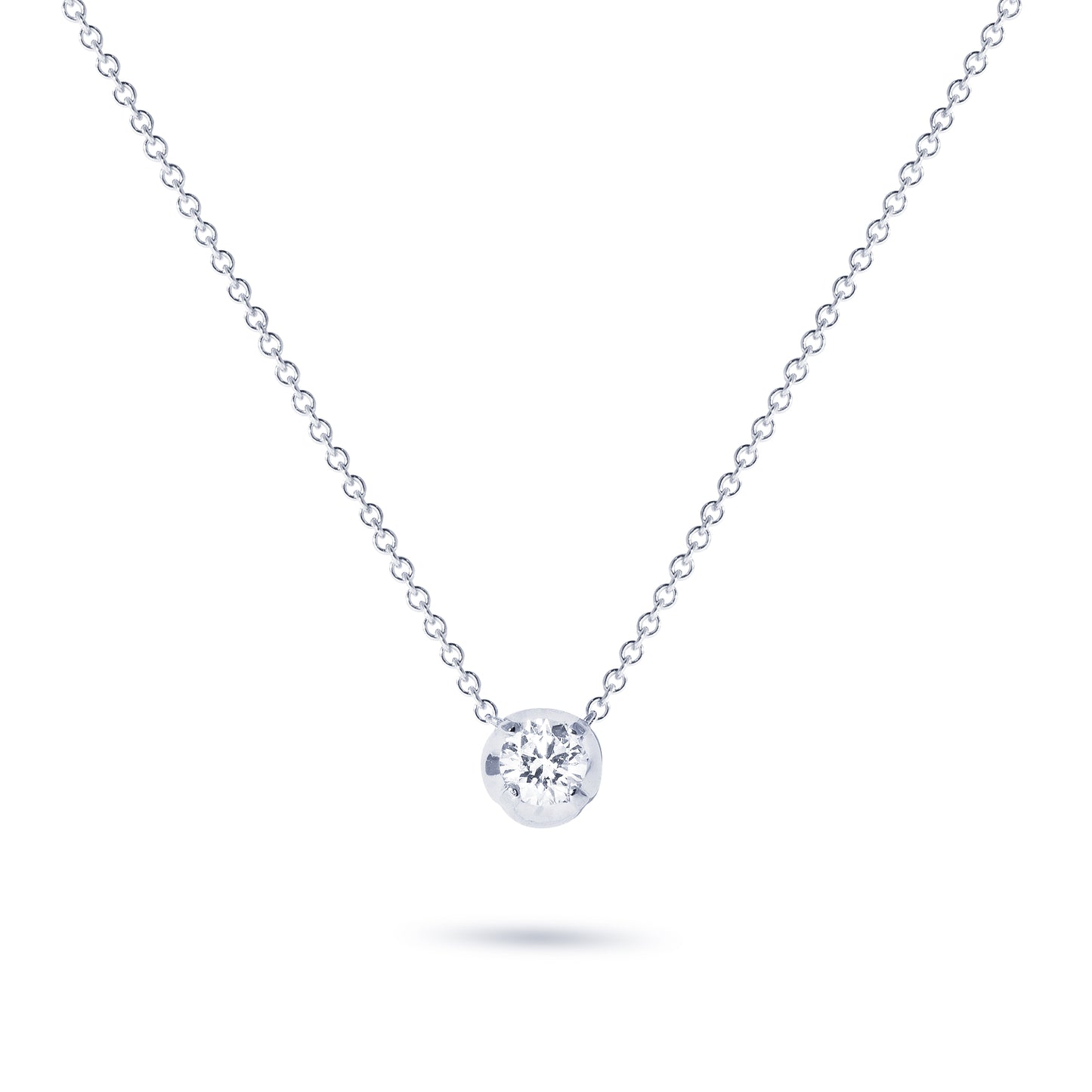 Archetti Collier mit Diamant aus 18 Karat Gold aus der Kollektion Krebber Colors bei Juwelier Krebber in Mönchengladbach-Rheydt