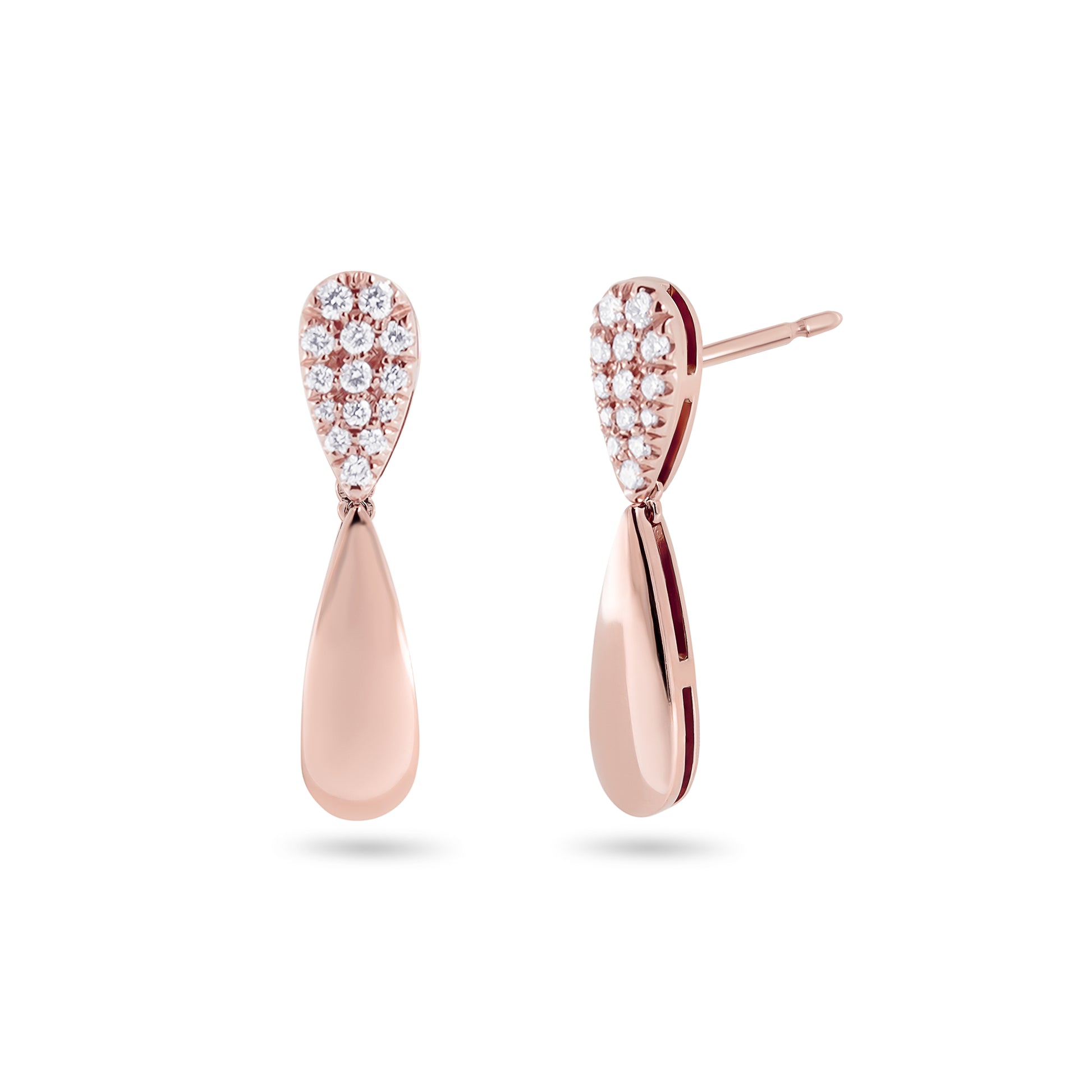Andromeda Ohrhänger mit Diamanten 0,27 ct aus 18 Karat Gold aus der Kollektion Krebber Colors bei Juwelier Krebber in Mönchengladbach-Rheydt