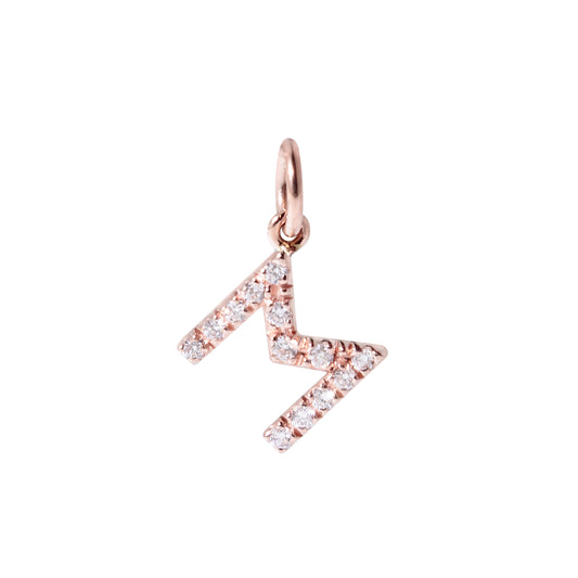 Anhänger mit Initiale 0,06 ct aus 18 Karat Gold aus der Kollektion Krebber Colors bei Juwelier Krebber in Mönchengladbach-Rheydt