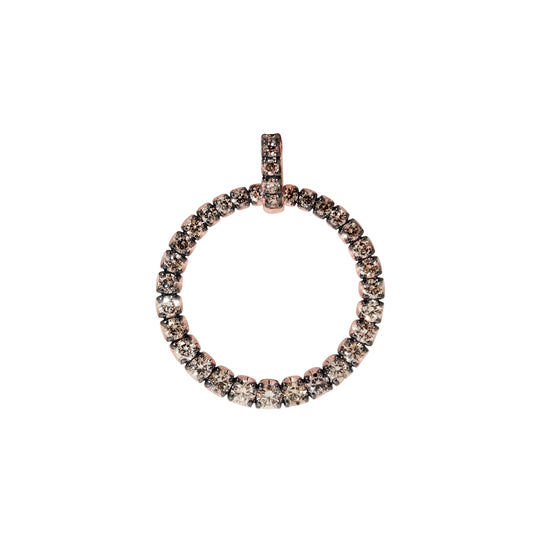 Archetti Anhänger mit braunen Diamanten aus 18 Karat Gold aus der Kollektion Krebber Colors bei Juwelier Krebber in Mönchengladbach-Rheydt
