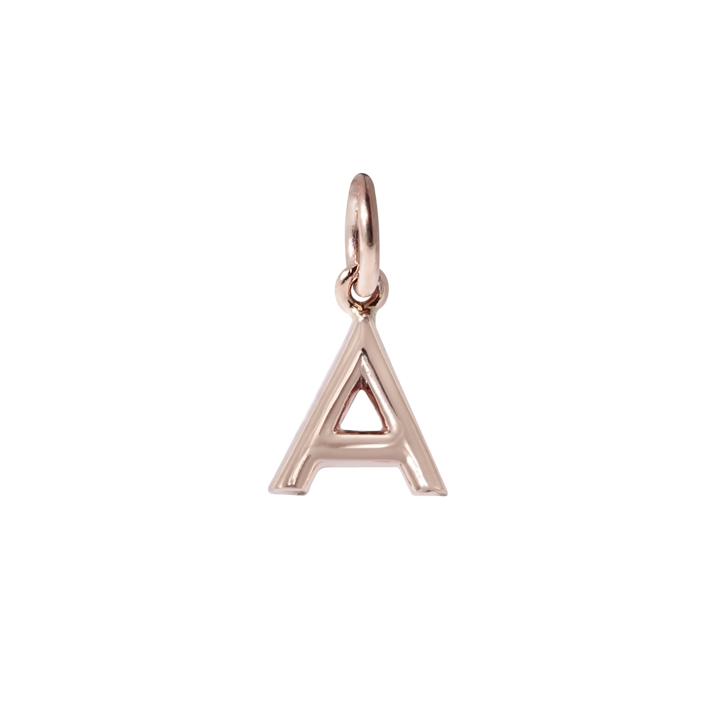 Anhänger mit Initiale aus 18 Karat Gold aus der Kollektion Krebber Colors bei Juwelier Krebber in Mönchengladbach-Rheydt.
