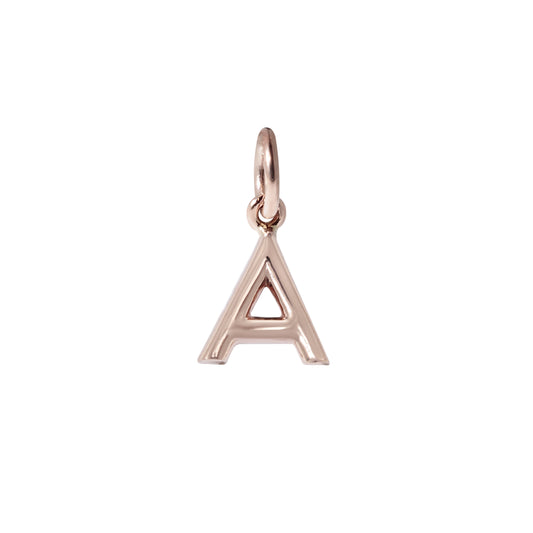 Anhänger mit Initiale aus 18 Karat Gold aus der Kollektion Krebber Colors bei Juwelier Krebber in Mönchengladbach-Rheydt.