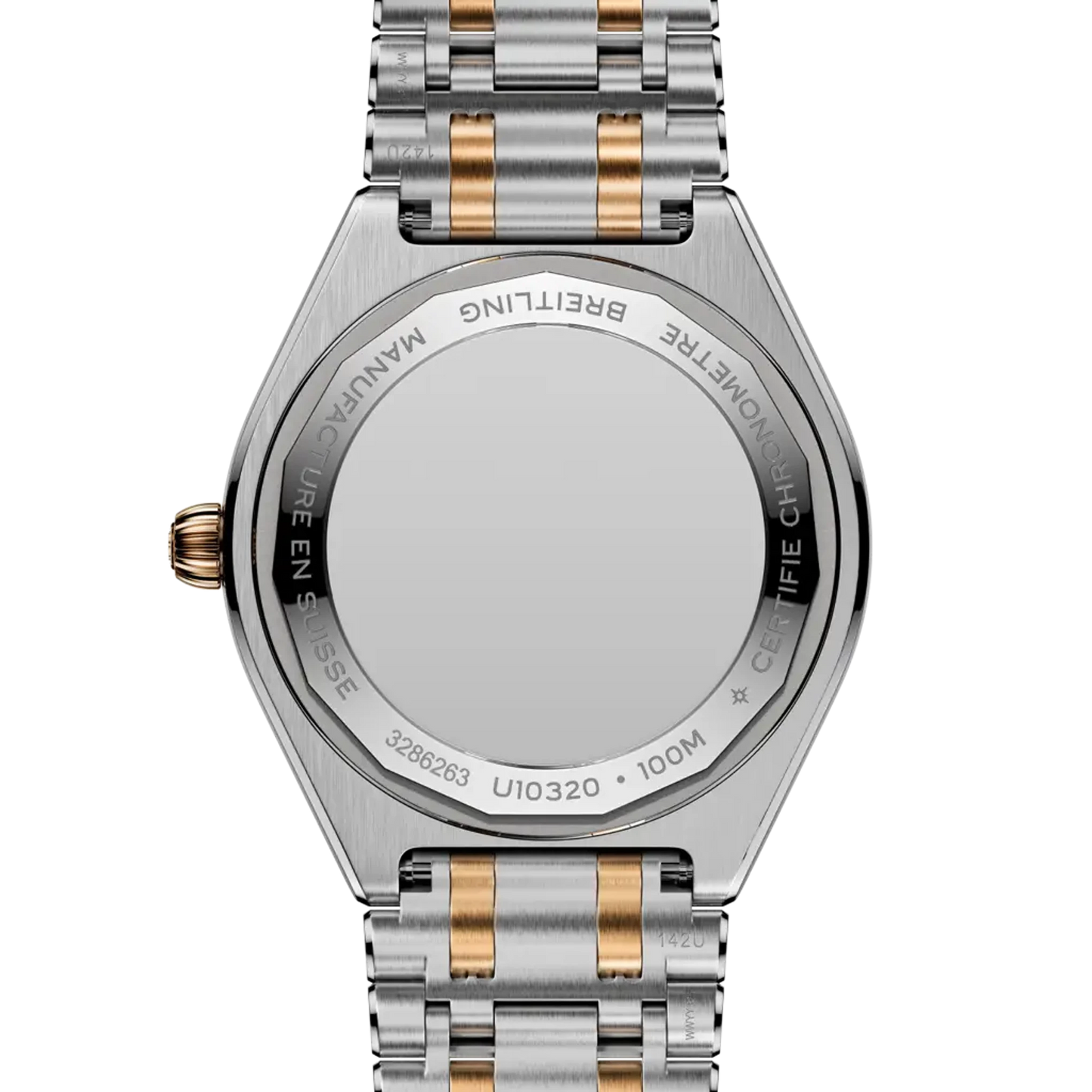 Breitling Chronomat Automatic 36 mm U10320591Q1U1 – Gehäuseboden bei Juwelier Krebber in Mönchengladbach-Rheydt