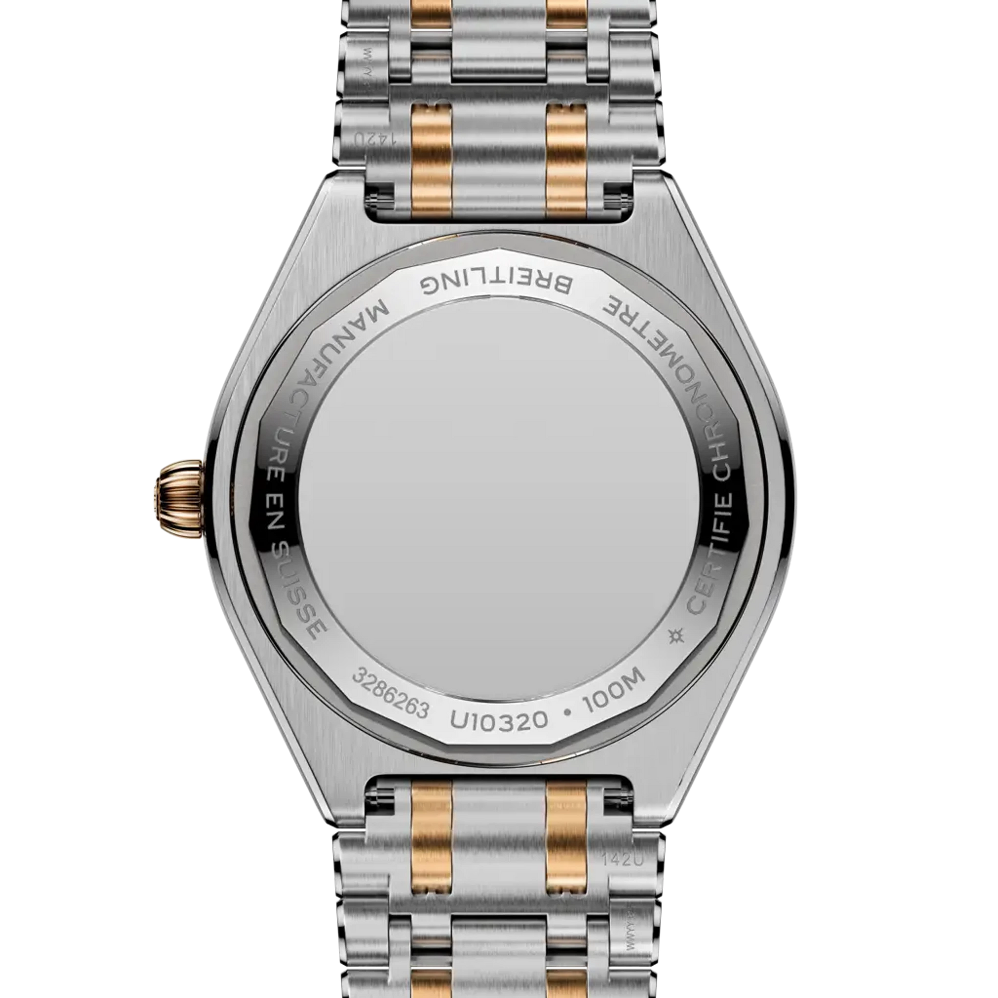 Breitling Chronomat Automatic 36 mm U10320591Q1U1 – Gehäuseboden bei Juwelier Krebber in Mönchengladbach-Rheydt