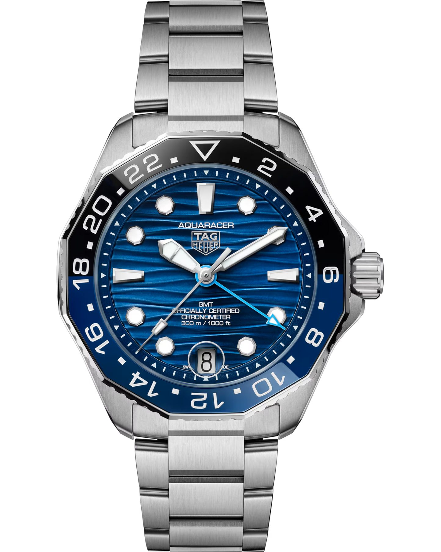 TAG Heuer Aquaracer Professional 300 GMT 42 mm WBP5114.BA0013 – Produktansicht 2 bei Juwelier Krebber in Mönchengladbach-Rheydt