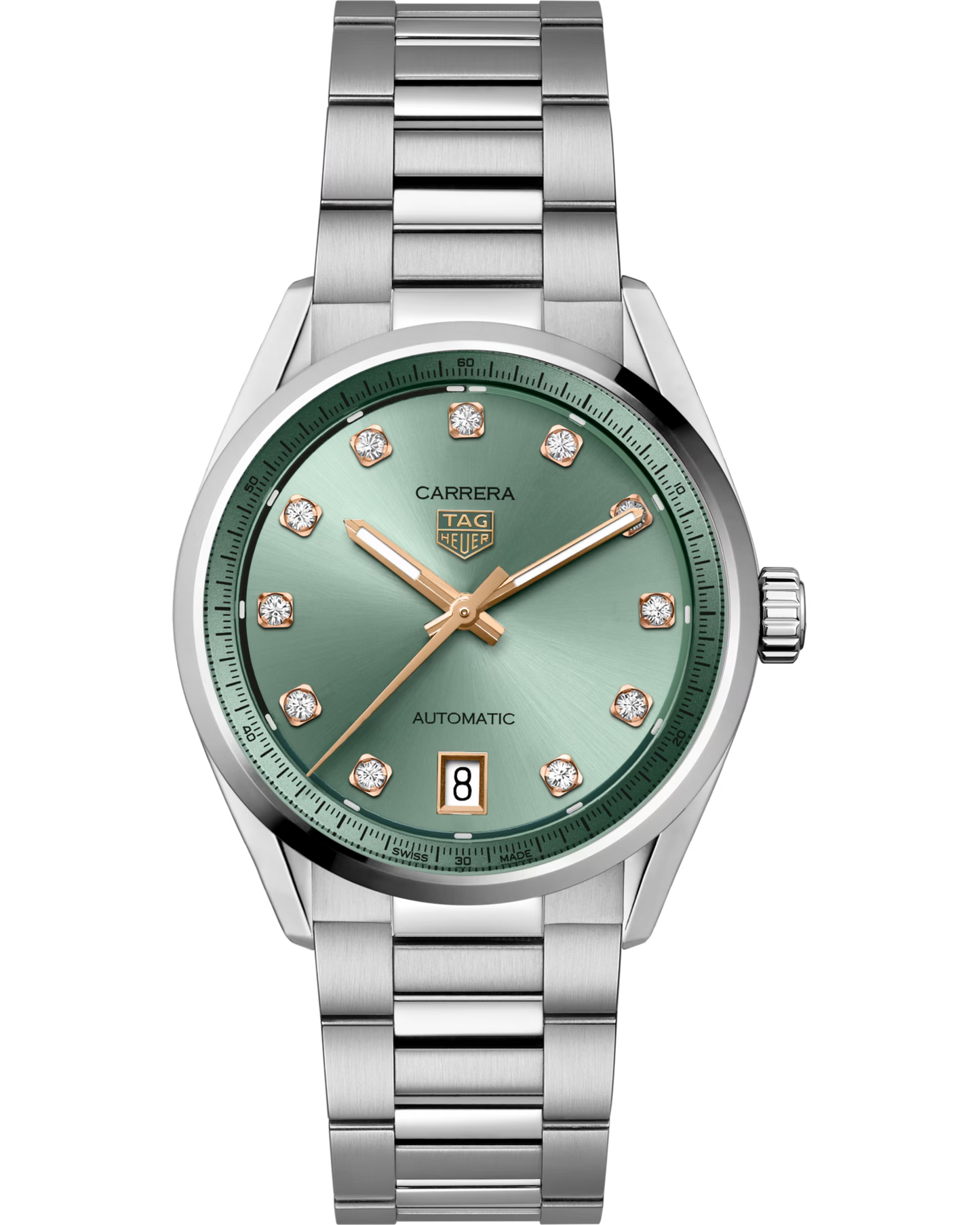 TAG Heuer Carrera Date 36 mm WBN2317.BA0001 – Produktansicht 4 bei Juwelier Krebber in Mönchengladbach-Rheydt
