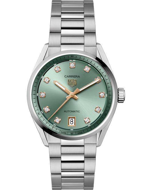 TAG Heuer Carrera Date 36 mm WBN2317.BA0001 – Produktansicht 4 bei Juwelier Krebber in Mönchengladbach-Rheydt
