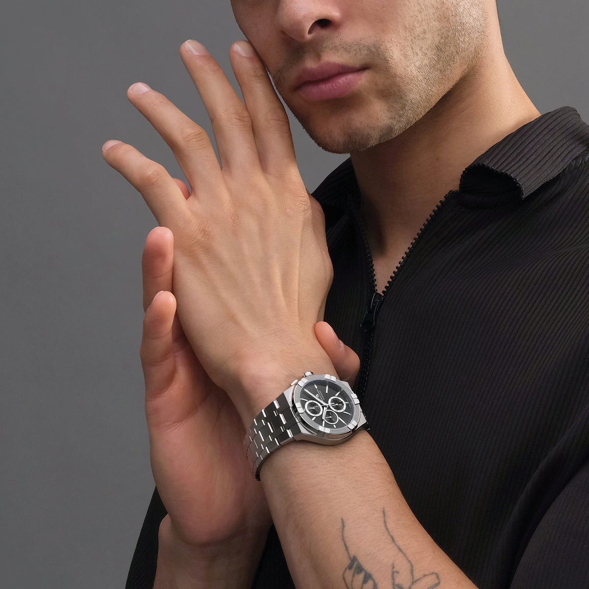 Maurice Lacroix AIKON QUARTZ Uhr Juwelier Krebber Mönchengladbach Rheydt