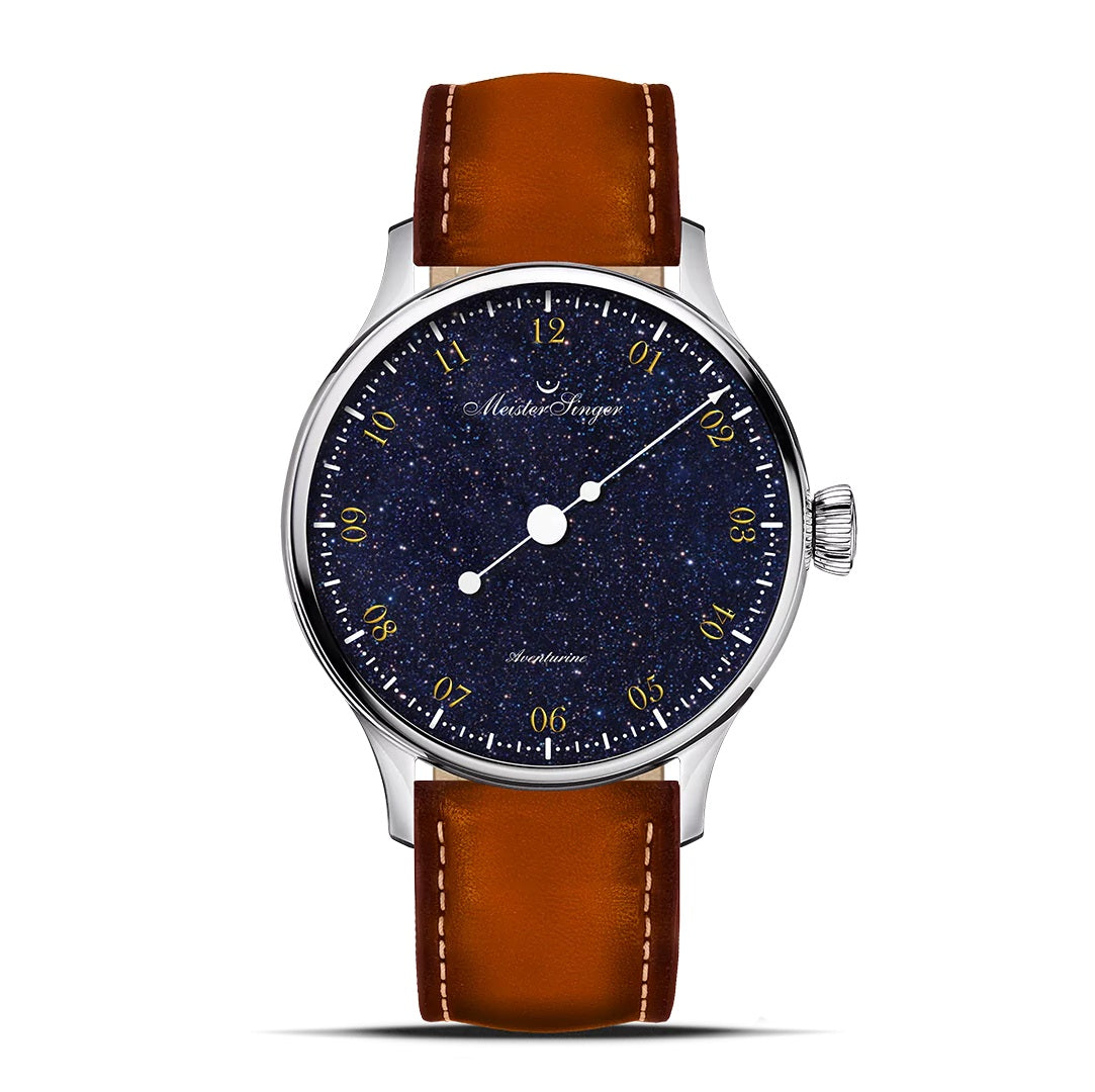 MeisterSinger Pangaea Aventurine PMN9908AV uhr Juwelier Krebber Mönchengladbach Rheydt