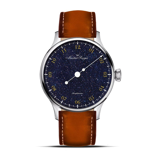 MeisterSinger Pangaea Aventurine PMN9908AV uhr Juwelier Krebber Mönchengladbach Rheydt