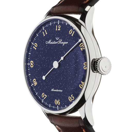 MeisterSinger Pangaea Aventurine PMN9908AV uhr Juwelier Krebber Mönchengladbach Rheydt