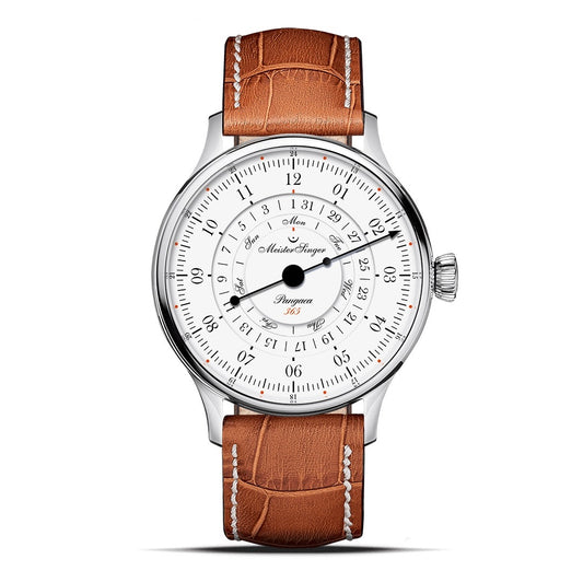 MeisterSinger Pangaea Uhr Day-Date-365 Automatikwerk Juwelier Krebber Mönchengladbach Rheydt