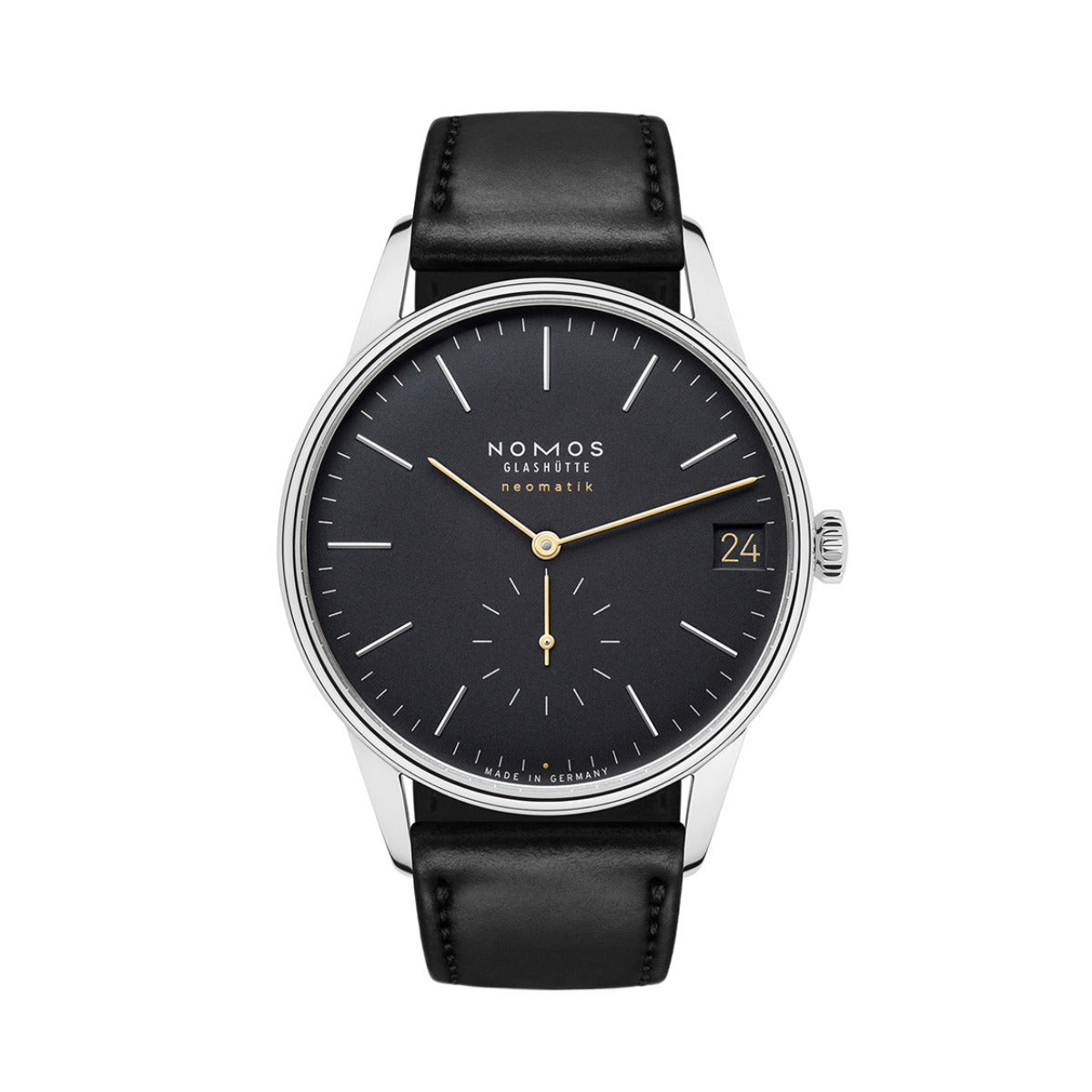 NOMOS Glashütte -OrionNoematik41DatumNewBlack-366-Juwelier Krebber Mönchengladbach Rheydt