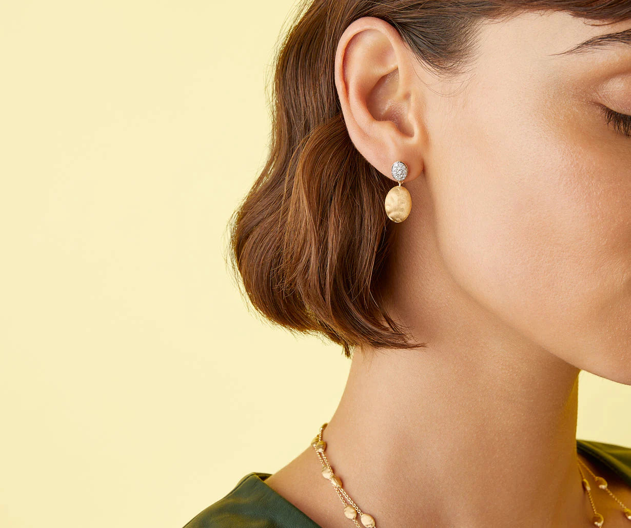 Marco Bicego Siviglia Ohrring OB1289_B_YW_Q6 bei Juwelier Krebber Rheydt