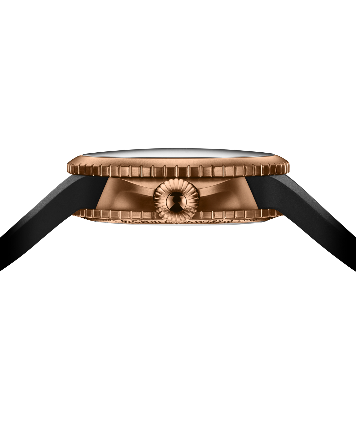 Chronoswiss Pulse GMT Frosted Guilloché Gold – Gehäuseprofil bei Juwelier Krebber in Mönchengladbach-Rheydt