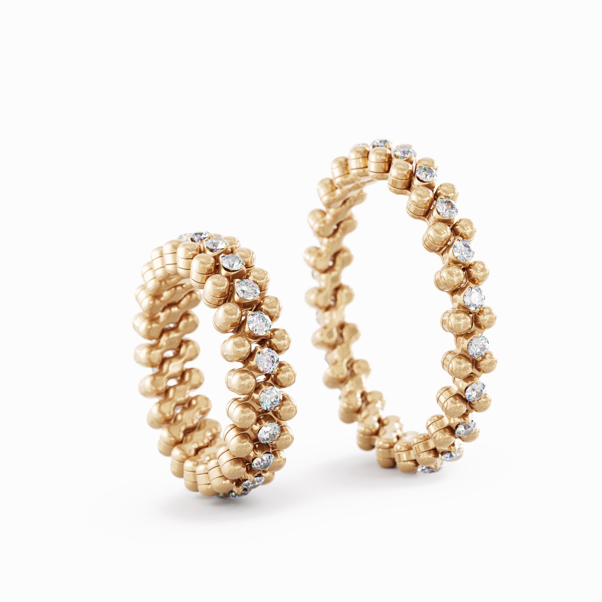 Serafino Consoli Multisize Ring Rosé- und Weißgold Diamanten Schmuck Juwelier Krebber Mönchengladbach-Rheydt