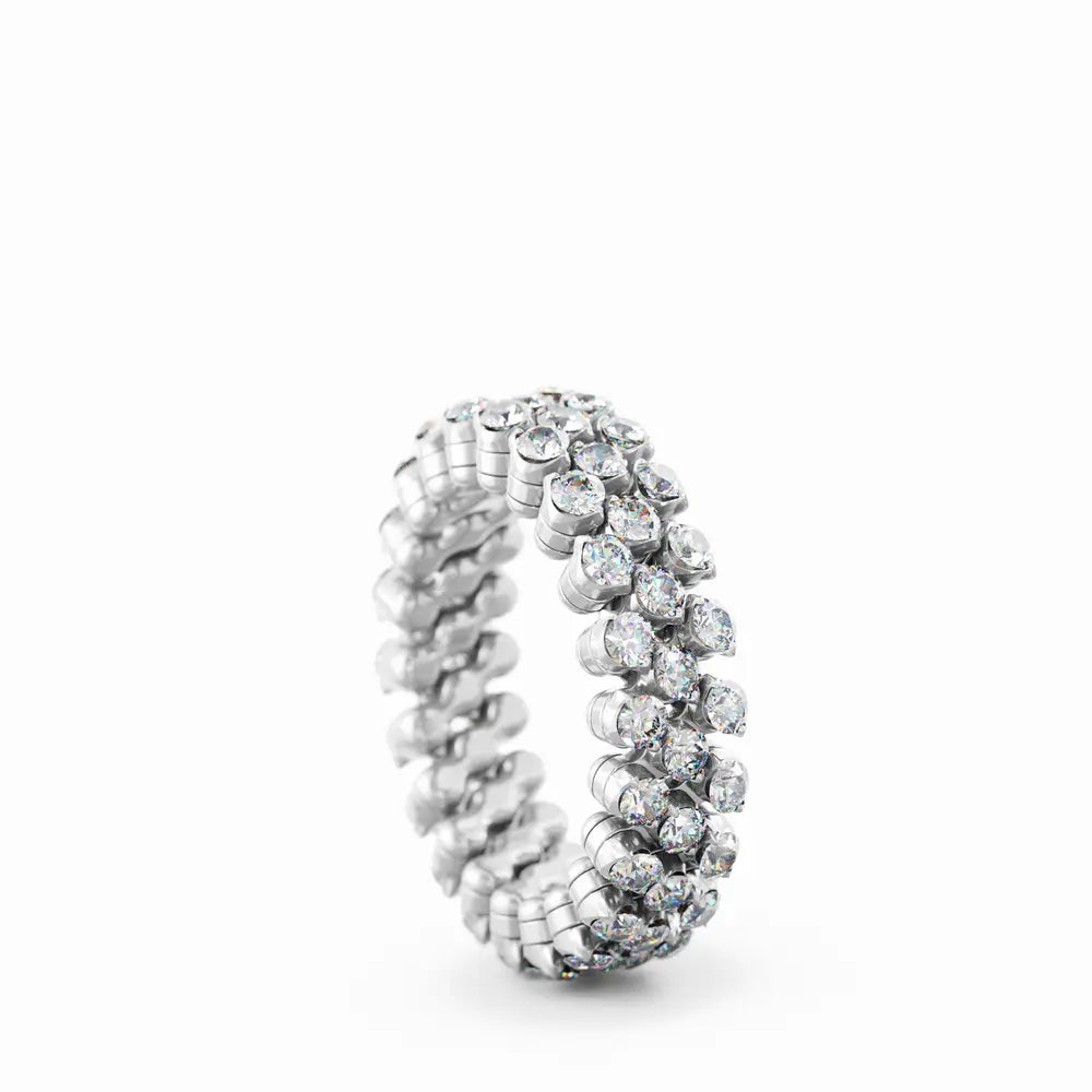Serafino Consoli Multisize-Ring mit Diamanten