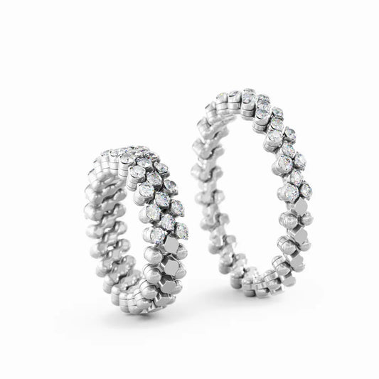 Serafino Consoli Multisize-Ring mit Diamanten