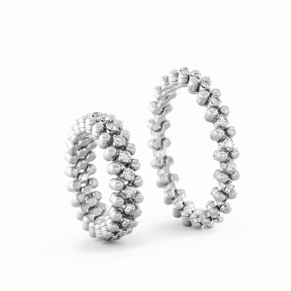 Serafino Consoli Multisize-Ring Weißgold Diamanten Schmuck Juwelier Krebber Mönchengladbach-Rheydt