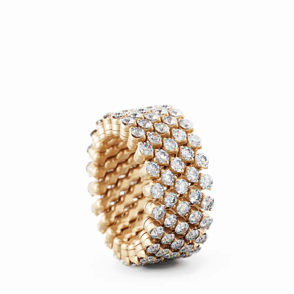 Serafino Consoli Multisize-Ring mit Diamanten