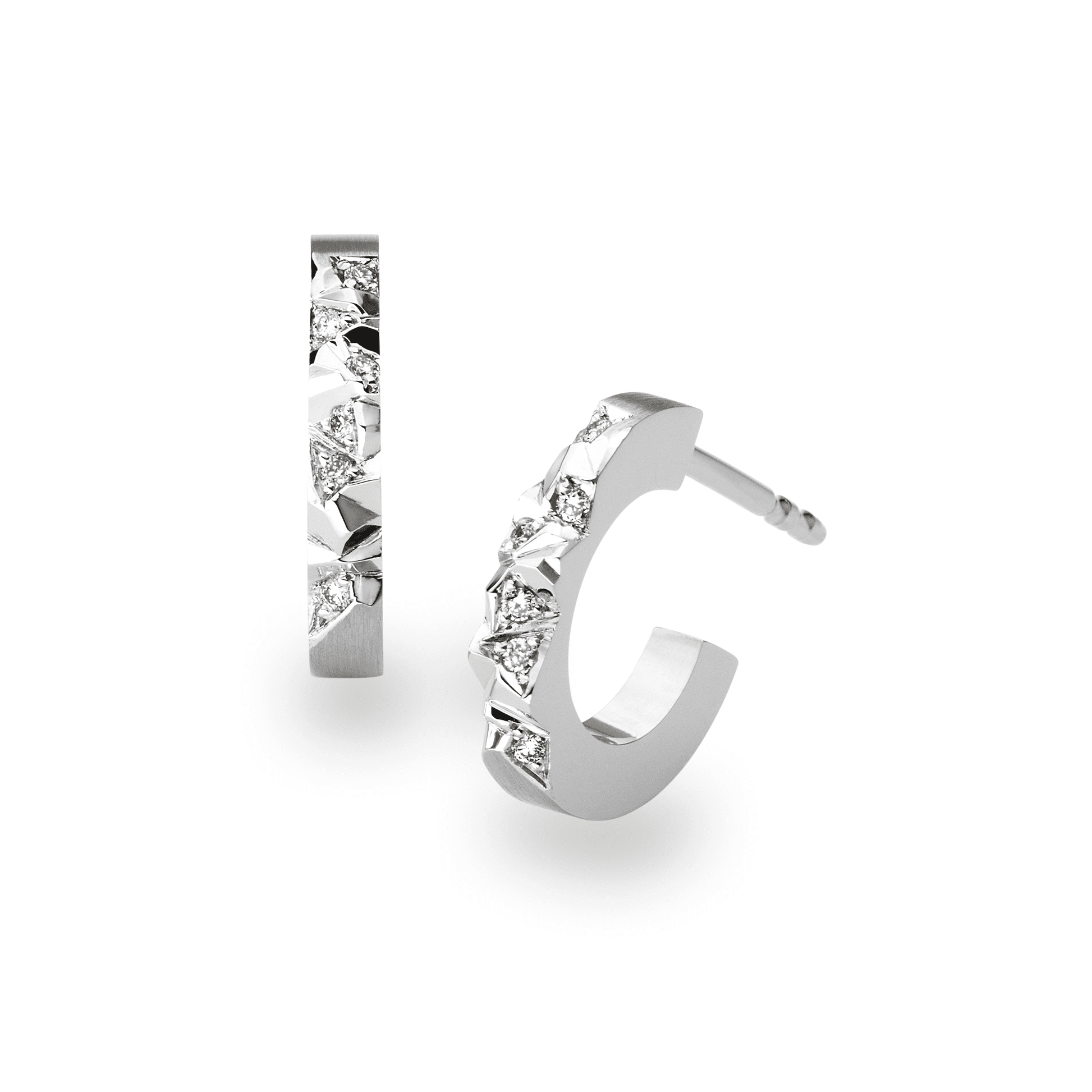 Schmuckwerk Alpen Creolen GO-205-PT Juwelier Krebber Rheydt