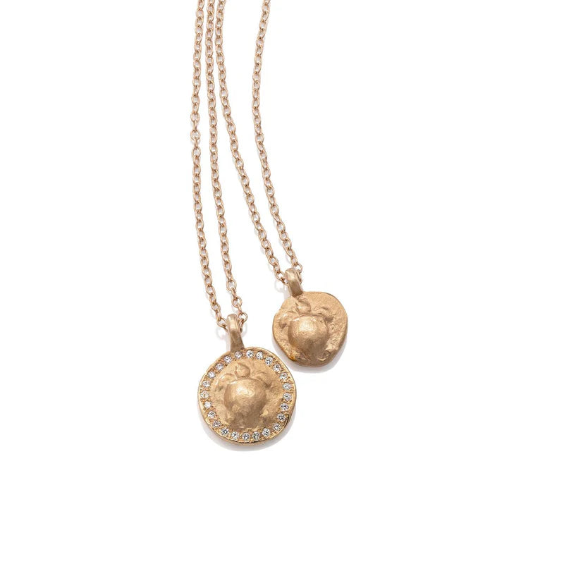 TwentyTen Schildkröte Collier 11831 18 Karat Gold mit Diamanten Schmuck Juwelier Krebber Mönchengladbach Rheydt
